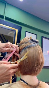 ✂️✂️ #กรรไกร #Bob #haircut #bobcat | Suk hairdesign