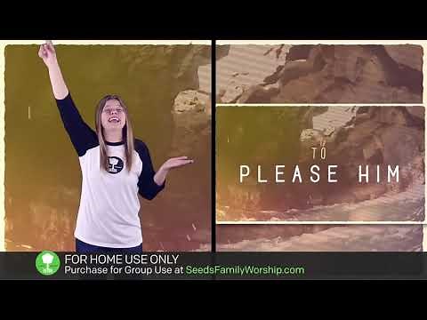 Hebrews 11:1 & 6 - By Faith (Hand Motions)