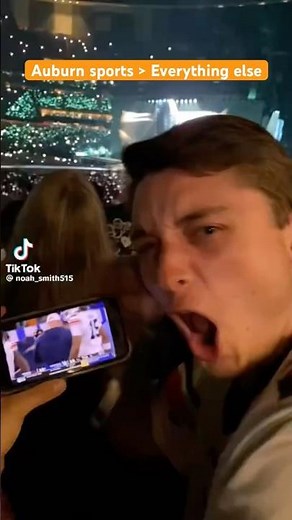 🐅 A true Auburn fan! Video by Noah Smith #WarEagle #WDE #auburntigers #taylorswift #erastour #nola