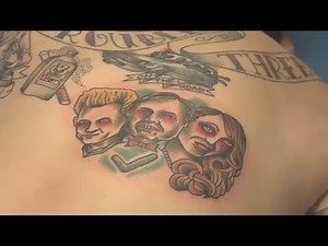 Här tatuerar han in Talang-juryn - Talang (TV4)