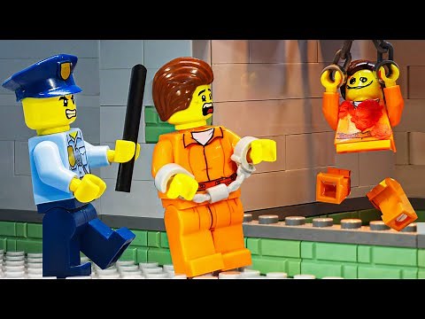 The Most INSANE Escape from Jail - LEGO City Police Prison Break | REO Brickfilm