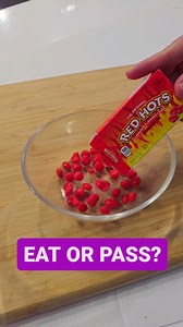 Red Hots 🥵🔥 - Eat or Pass? #sweets #candy #hot #spicy #fire #trending #viral #reels #reel #videooftheday #viralvideo #viralreels #food #foodie #viralfood #trendingfood | Joe's Sweetie Barn