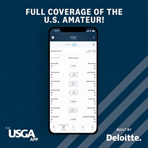 2.8K views · 40 reactions | Follow all the U.S. Amateur action this week in the USGA App built by Deloitte! Stay up to date with live scoring and other great features. Download now: https://onelink.to/bs7s6x | United States Golf Association - USGA | Facebook