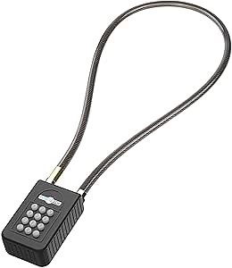 TURBOLOCK Keyless Bike Lock with Keypad Waterproof & Weather Proof for Bicycles, Motorcycles, Gates & Fences (TL-400)