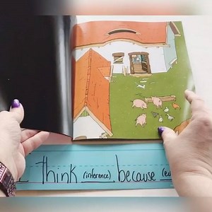 I love using wordless books to work on inferencing and predicting. This one is so motivating and fun! It elicits a ton of language too! Make sentence strip and you have a lesson ready to go! Students will have a blast describing what they see on each page and guessing what they think it is and what they will see next!! #funslp #lowprepslp #slpeeps #schoolslp #inferencingisfun #slplife #slp2b | Speech Time Fun | Facebook