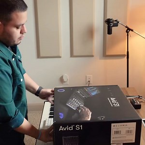 10K views · 92 reactions |  Unboxing & installing Avid S1  instagr.am/johnskeys ▶️ avid.com/s1 #avids1 #controlsurface #unboxing #installing #musicproduction #daw #avidprotools #protools #avid | Avid | Facebook