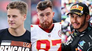 Travis Kelce named 'sexiest athlete' just days after he started dating Taylor Swift as he topples Lewis Hamilton and Joe Burrow