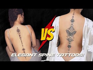 94+ Elegant Spine Tattoos You Need To See!