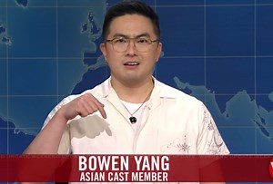 SNL Weekend Update: Bowen Yang Urges You To 'Fuel Up, Do More' To Counter Anti-Asian Hate Crimes - TVLine