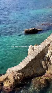 Hidden local beach gem in Nice France revealed