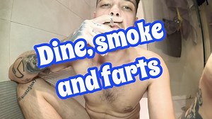Eating, smoking and farting | Clips4sale