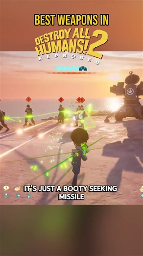 booty Seeking Missiles #destroyallhumans #gaming #game #games
