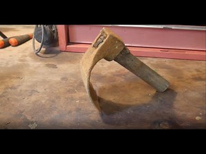 Antique Adze Restoration - Hand Tool Restoration