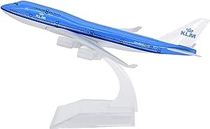 TANG DYNASTY(TM 1:400 16cm B747-400 KLM Metal Airplane Model Plane Toy Plane Model