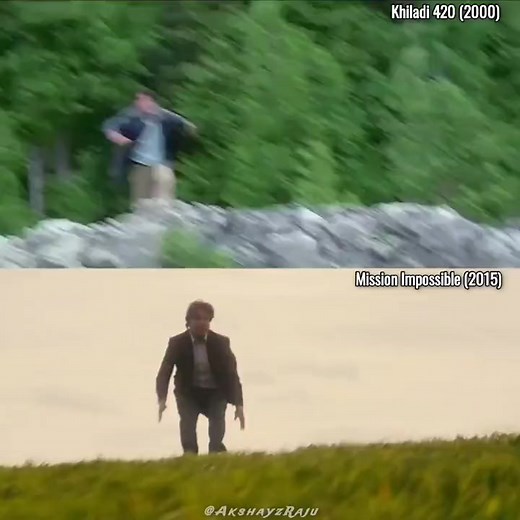 In the World of Action, Akshay Kumar had performed these daring stunts before Tom Cruise, and even without safety precautions. Interestingly, Many of Tom Cruise's major stunts in "MISSION IMPOSSIBLE" are inspired by #AkshayKumar's films from the 90s. Akshay Kumar | Akshay kumar hardcore fans