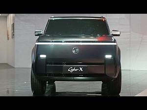MG Cyber X Concept - Exterior Revealed