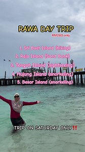 Jom gais  day trip yg berbaloi dpt lunch dalam pulau rawa tau bwst yakmat dapatlah kita masuk pulau mahal ni hihi Wasap.my/60137195997/rawa #pulaurawa #pulaurawamersing #pulaurawajohor #pulaurawamalaysia #rawaisland #rawaislandresortpackage #daytriprawa #daytripmersing #daytripjohor #daytrippulaumersing #pualutinggi #pulaubrsar #pulausribuat #pulauhujung #pulautengah #pakejmurahkakjoyah #fypシ #mersingjohor #fyp | Pakej Murah KakJoyah | Facebook