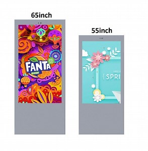 [Hot Item] IP65 Electric Vehicle Power Station Car Charging Cable Charger with Digital Signage System