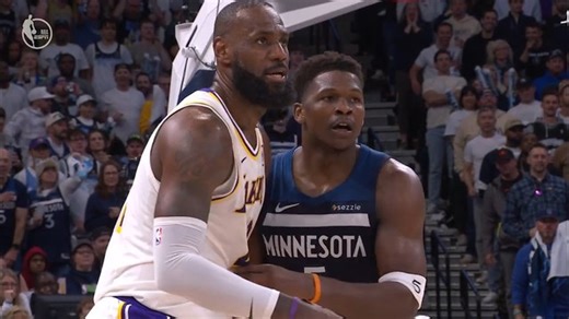 The Anthony Edwards-LeBron James Chess Match #nbahighlights #nba #gametimehighlights | USA Basketball Today | Facebook