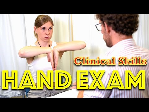 Hand​ Examination Clinical Skills Demonstration - Medical School Revision - Dr Gill
