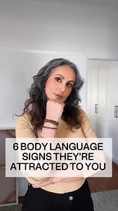 40K views · 2.4K reactions | 6 body language signs they’re attracted #bodylanguage #signs #attraction #attract #crushing | Liz Rose | Facebook