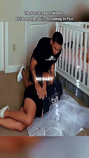 Pregnant Woman Falls Down Stairs in Painful Incident