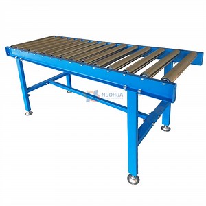 [Hot Item] Nuohua High Quality Line-Shaft Gravity Roller Conveyors Warehouse Conveyor