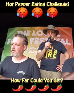 12K views · 108 reactions | Hot Pepper Eating Challenge - How Far...