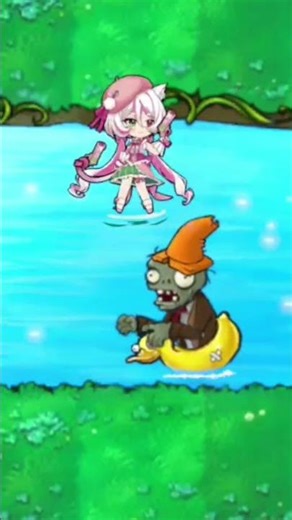 The cattail girl#pvz fusion# pvz/gameplay