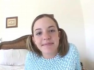 Petite puffy titted college girl takes an older cock !