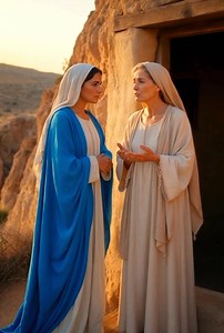 21K views · 2.3K reactions | Visitation of Mary to Elizabeth. | Catholics and lovers of Mary | Facebook