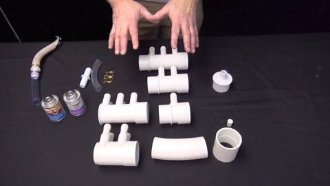 Manifold Hot Tub Spa 2" spg x Dead End x (12) 3/4" Coupler Base Kit Video How to