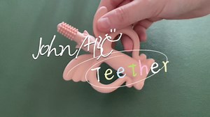 Teething Toys - 360° Silicone Baby Toothbrush Teether - Cute Unicorn Teether to Relieve Teething Pain and Massage Gums - Food Safe & Easy to Clean - Great Gifts for Friends' Babies (1pc/Beige)