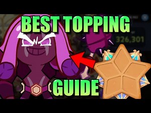 Best Purple Yam Toppings | Cookie Run Kingdom (CRK)