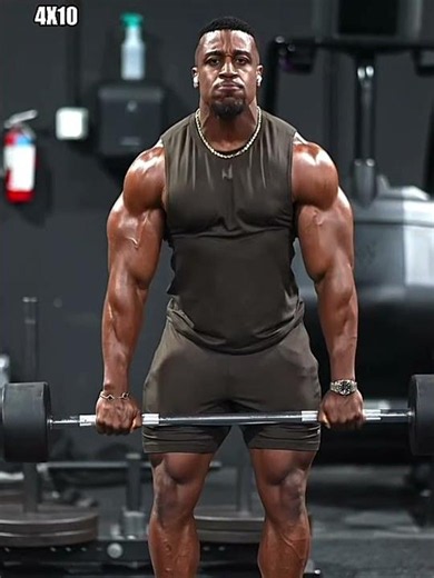 #workout |#shoulder |#gym |#gymvideos |#workoutvideos |#motivation | BARBELL UPRIGHT ROW WORKOUT🥵💯