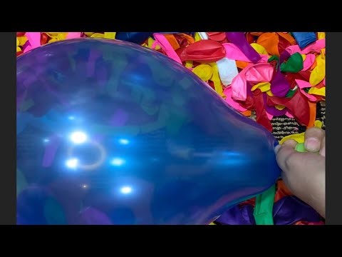 SATISFYING ASMR COLORFUL BALLOON BLOW & POP COMPILATION #satisfying #poppballons #balloon #asmr