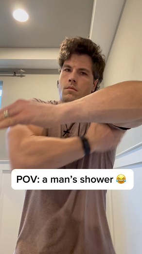 Shower technique = your priorities #funnyreelsvideo #showertime #shower | Miles Burris