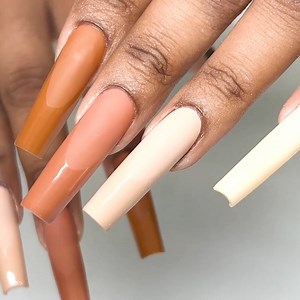 Matte nails with shiny tips😍 | MetDaan Nails