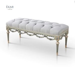 [Hot Item] Italian Furniture Prices Antique Bedroom Ottoman Furniture Bench Bed Stools