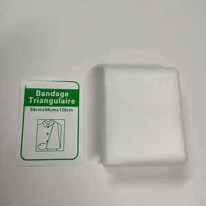 [Hot Item] High Quality Medical Surgical First Aid Non Woven Arm Sling Triangular Bandage