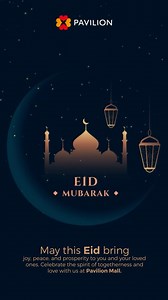  Eid Mubarak from Pavilion Mall!  May this Eid bring joy, peace, and prosperity to you and your loved ones. Celebrate the spirit of togetherness and love with us at Pavilion Mall. Wishing you endless blessings and a heart filled with gratitude. Eid Mubarak! | Pavilion | Facebook