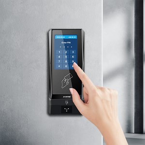 [Hot Item] CT9 Outdoor All in One Visitor Access Control RFID Card Reader IC/NFC APP Smart Qr Code Access Control System