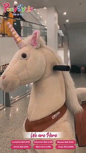 Here it comes, their dose of fun! 🎉🐴 Visit us now at these fantastic locations and hop on your favorite Pony Cycle adventure: 📍 Misaqul Mall, Faisalabad 📍Kings Mall, Gujranwala 📍 Atrium and Lucky One Mall, Karachi 📍 Emporium Mall and Metro Ravi Mall, Lahore Let the laughter and joy begin! 🤩 #PonyPlaytime #ponycycle #magicalride #fun #adventure #healthyride #AtriumMall | PonyCycle Pakistan