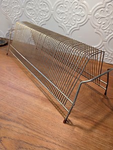 Mid-century Modern Brass Wire Record Holder – MCM Vinyl Storage Rack - Etsy Canada