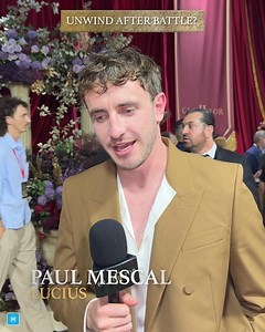Q&A: Gladiator Edition, featuring #GladiatorII stars Paul Mescal, Fred Hechinger and Connie Nielsen. In cinemas November 14! | Paramount Pictures