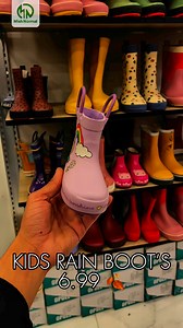 6.1K views · 18 reactions | Kids rain boots 6.99 冀 | مش نورمال للتصفية | Facebook