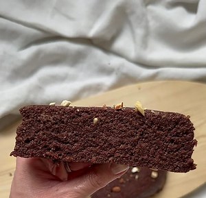 Raw Chocolate Psyllium Cake