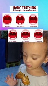 7.3K views | Baby Teething Primary Tooth Development. #babyteething #primarytoothdevelopment #awareness #guidelines Acrixa Balino | Jhane Pajanustan Alcos | Facebook