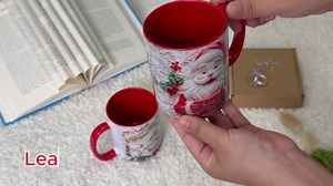 Persian Christmas Coffee Mugs - Persian Christmas Mugs for Women Men Dad Mom Kids Adults - Birthday Xmas Gifts for Friends Coworkers Cat Lovers - 11oz Printed Ceramic Mug