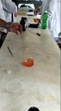 preparation of CHROMIC ACID by students